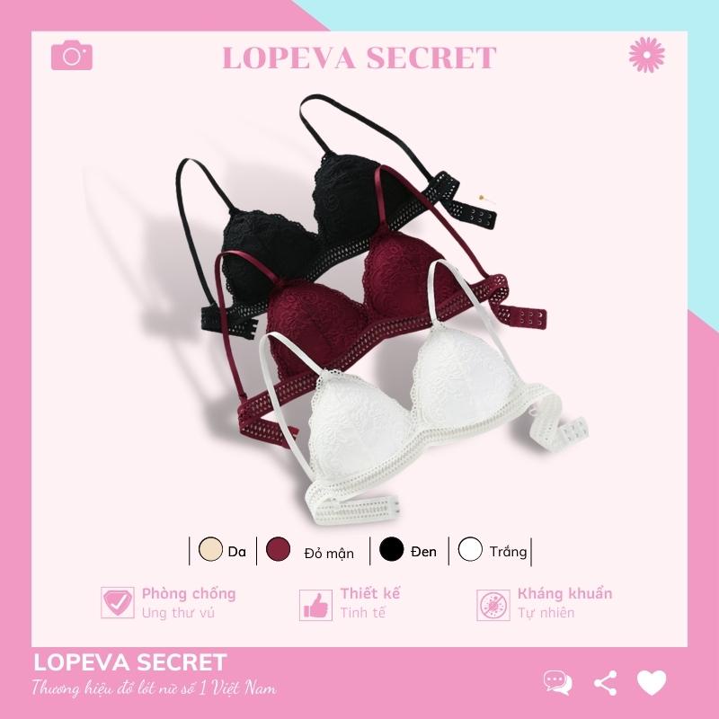 Áo Bra Ren Nữ Hai Dây Yoga LOPEVA SECRET AL11