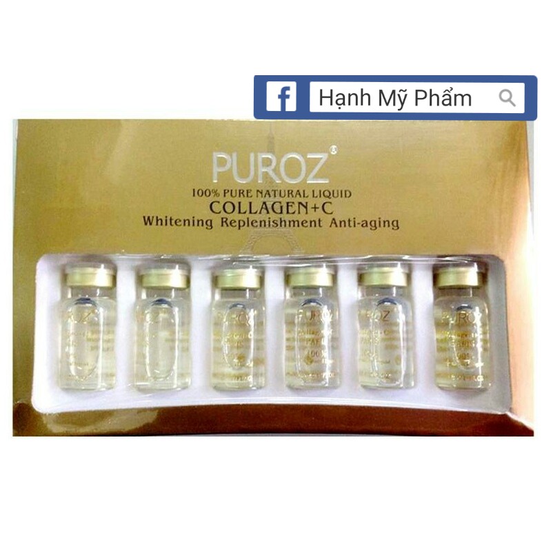 Phục hồi độ ẩm Serum Collagen Puroz