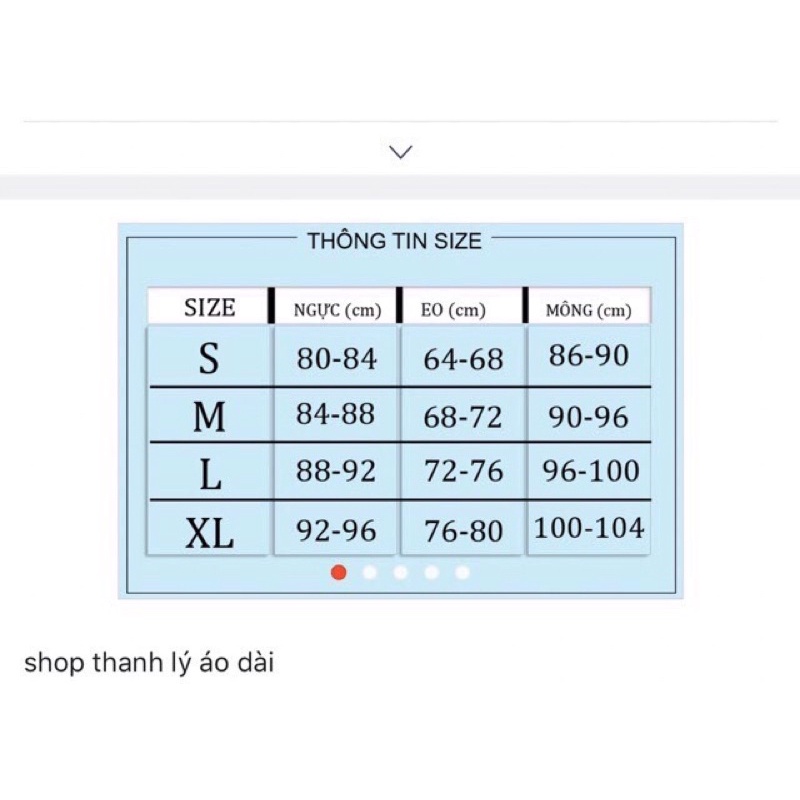 Thanh lý bikini  👙 ML XL