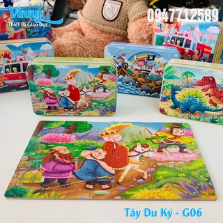 Tranh Ghép Hình 60 Mảnh Tây Du Ký