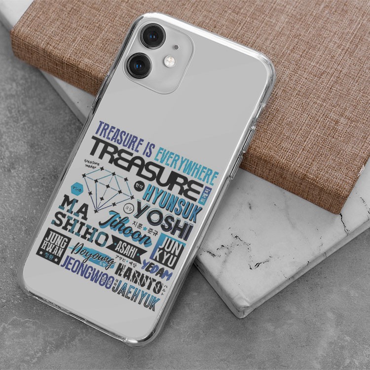 Ốp Iphone Hình Kpop Treasure Font Chữ 7/7Plus/8/8Plus/X/Xs/Xs Max/11/11 Promax/12 /12 Pro Max Lpc12121025