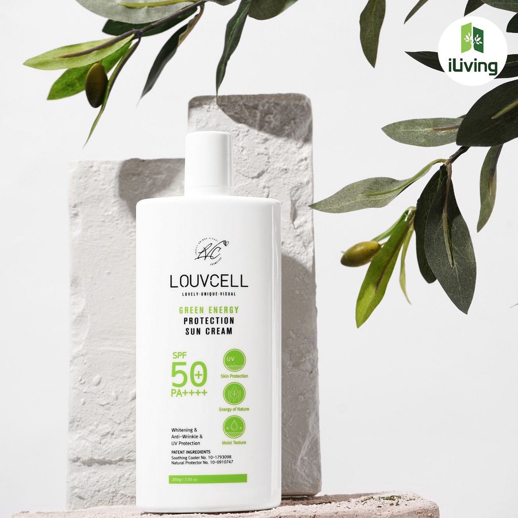 Kem chống nắng toàn thân Louv Cell Green Energy Protection Sun Cream 200ml ILIVING-LOUKCNTT