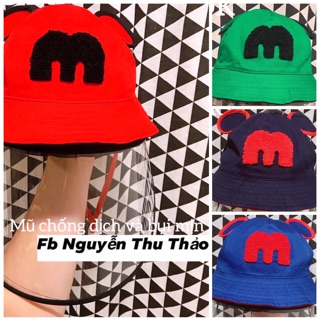 Mũ chống dịch cho bé