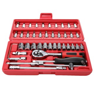 Bộ dụng cụ mở ốc, vít sửa chữa đa năng 46 chi tiết