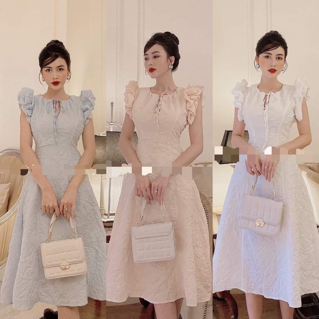 Combo Đầm Ren Nhung Cao Cấp