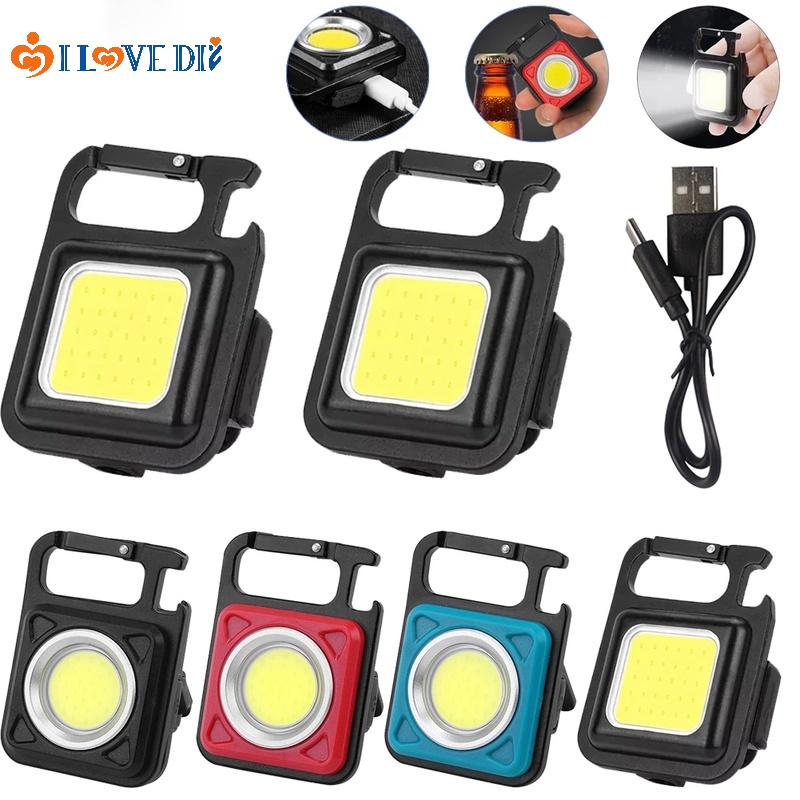 Đèn Pin LED Mini Sạc USB Bỏ Túi Tiện Dụng