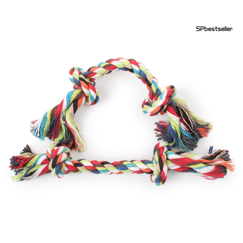 Set 3 Dây Thừng Cotton Bện Đồ Chơi Cho Thú Cưng