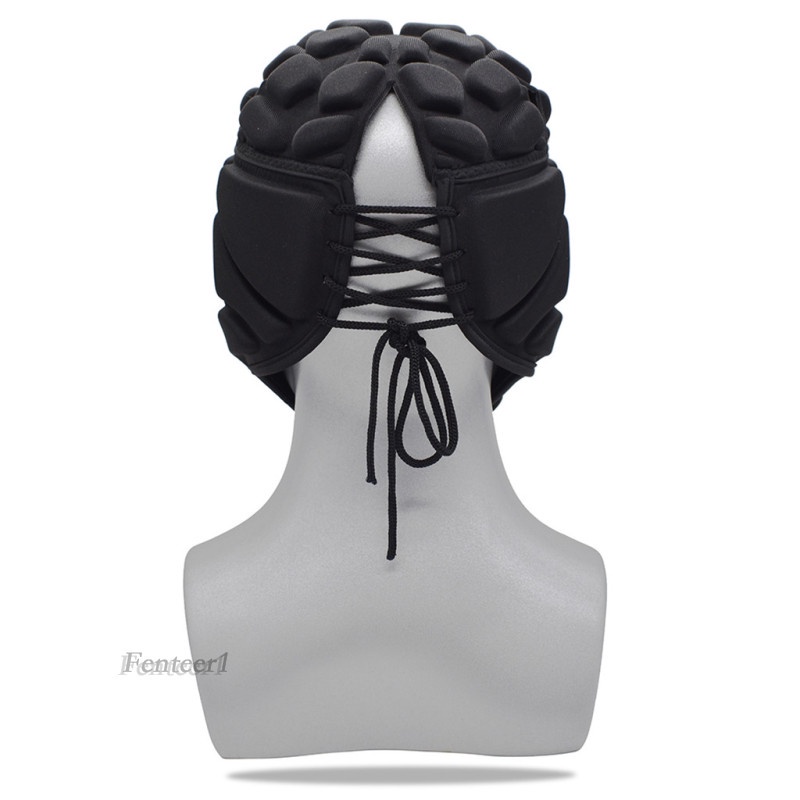 [Fenteer1] Mũ Bảo Hiểm EVA Chống Sốc Phong Cách Thể Thao Bóng Bầu Dục Bóng Bầu Dục M Màu Đen