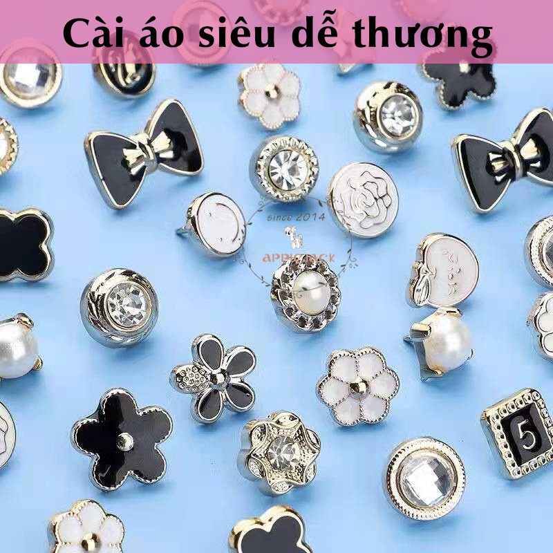 [Siêu RẺ - ĐẸP] 01 Cài áo nữ dễ thương (giao mẫu ngẫu nhiên) phụ kiện phong cách Nhật Bản Hàn Quốc