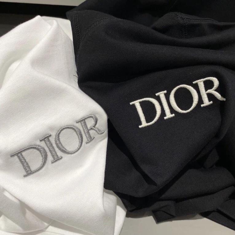 ✿ Áo phông trơn DRA logo thêu, áo đôi nam nữ cổ tròn - Bee Shop ✿