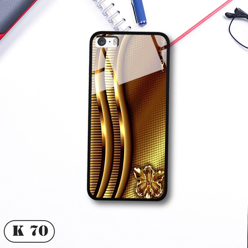 Ốp lưng iPhone 5 / 5s / 5SE  - Lưng kính 3D