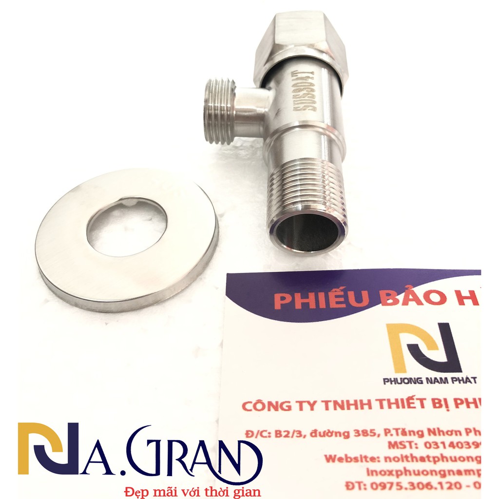 Van Cầu Chia Nước VAN KHÓA ĐƯỢC NƯỚC KHI SỬA CHỮA INOX 304 F CẦU HAI NGÃ, van giảm được áp lực nước