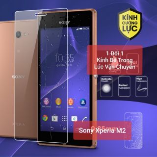 Cường lực Sony M2 phụ kiện đầy đủ