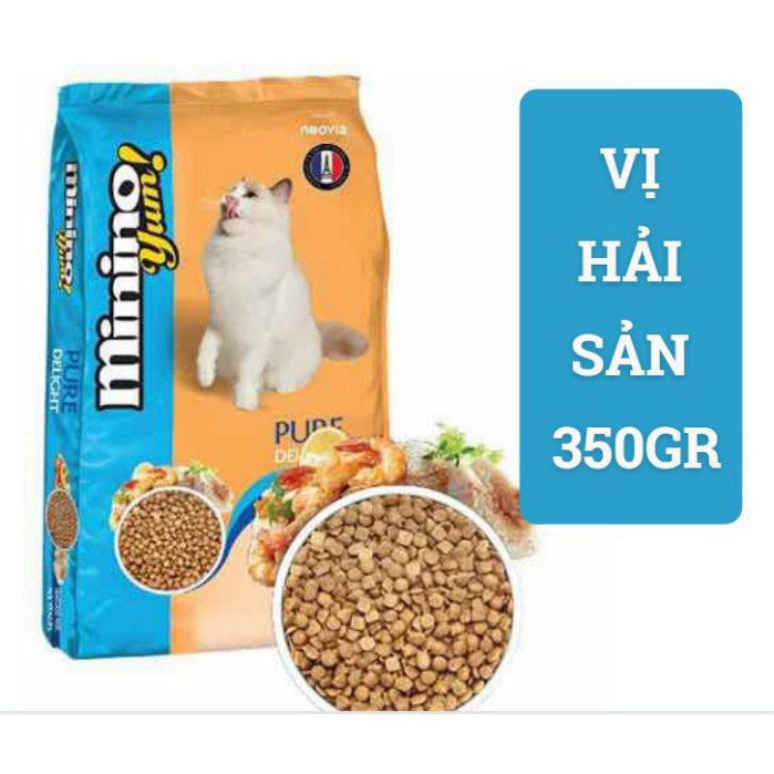 Minino - Thức ăn hạt cho mèo mọi lứa tuổi vị cá ngừ và hải sản ... Cún ún shop