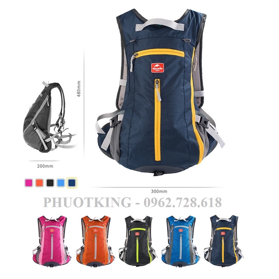 Balo dã ngoại NatureHike Drakon NH15C001-B 15L chính hãng