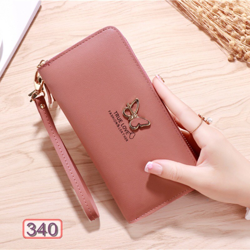 Ví Dài Nữ Khóa Kéo Forever Young Cánh Bướm 340 Dễ Thương Siêu Hot - Hazo