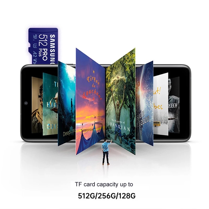 Thẻ nhớ micro sd 1024gb 512gb 256gb 32gb 128gb 64gb 16gb 160mb u3 tf samsung pro kèm phụ kiện