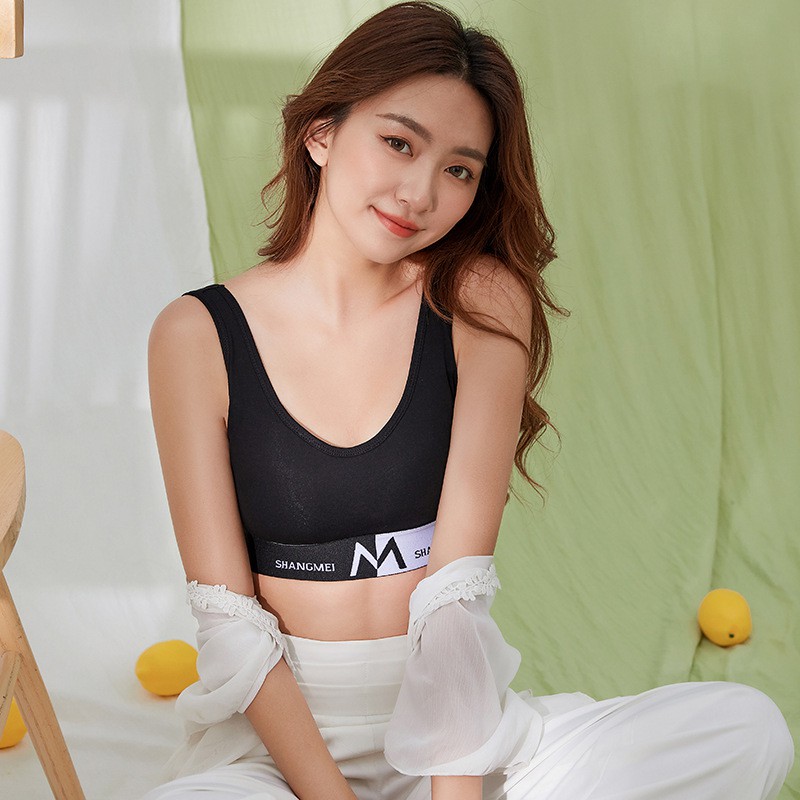 Áo Bra Tập Gym - Bra Thể Thao Thun Co Dãn - Áo Ngực Nữ Không Gọng  3348