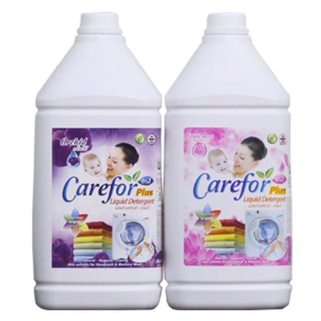 Nước Giặt Xả CAREFOR  PLUS 6 in 1 - 3500ML Nhập Khẩu Thái Lan . Chuyên Gia Chăm Sóc Vải