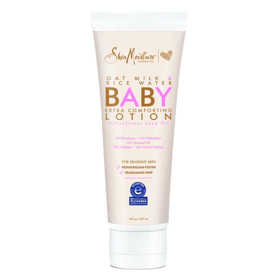 Bill US - Dầu gội &amp; tắm 2in1 cho da bé Shea Moisture Unscented Baby Wash &amp; Shampoo with Oat Milk &amp; Rice Water 38