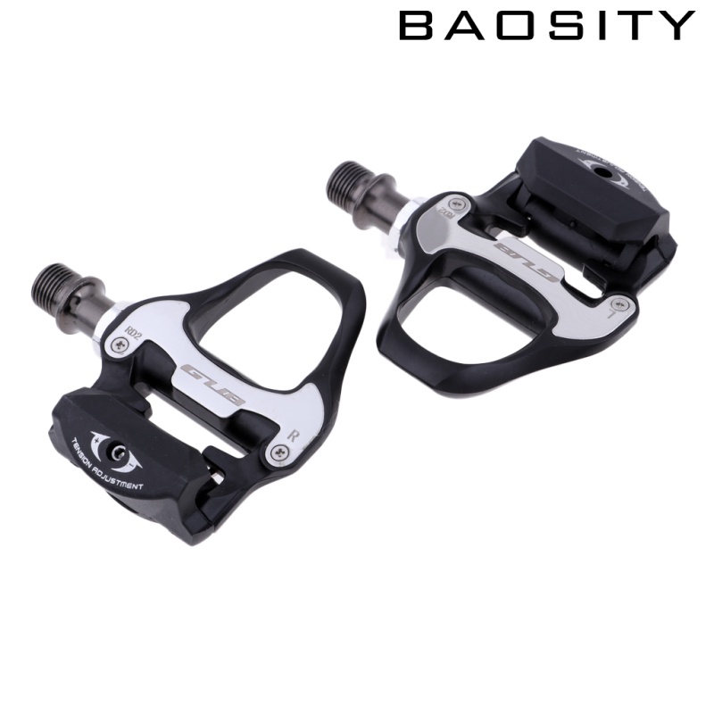 [BAOSITY]Road Bike Self-Locking  RD2 Pedals Clipless Racing Bicycle Pedal with Cleats