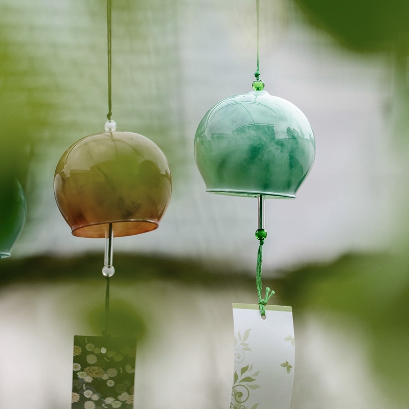 G & S Chuông Gió Thủy Tinh Trong Suốt Phong Cách Nhật Bản Tinh Tế