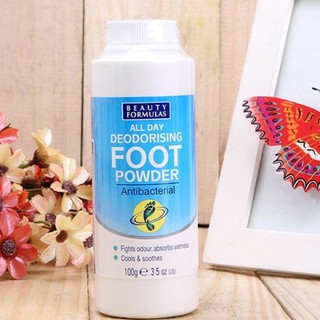 Phấn khử mùi chân Beauty Formulas Anh Quốc