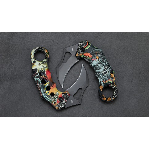 [ RẺ NHẤT SHOPEE] KARAMBIT EDC SƠN CHẮC, 3D NỔI, THÉP KHÔNG GỈ - Hàng Gủi Ngay