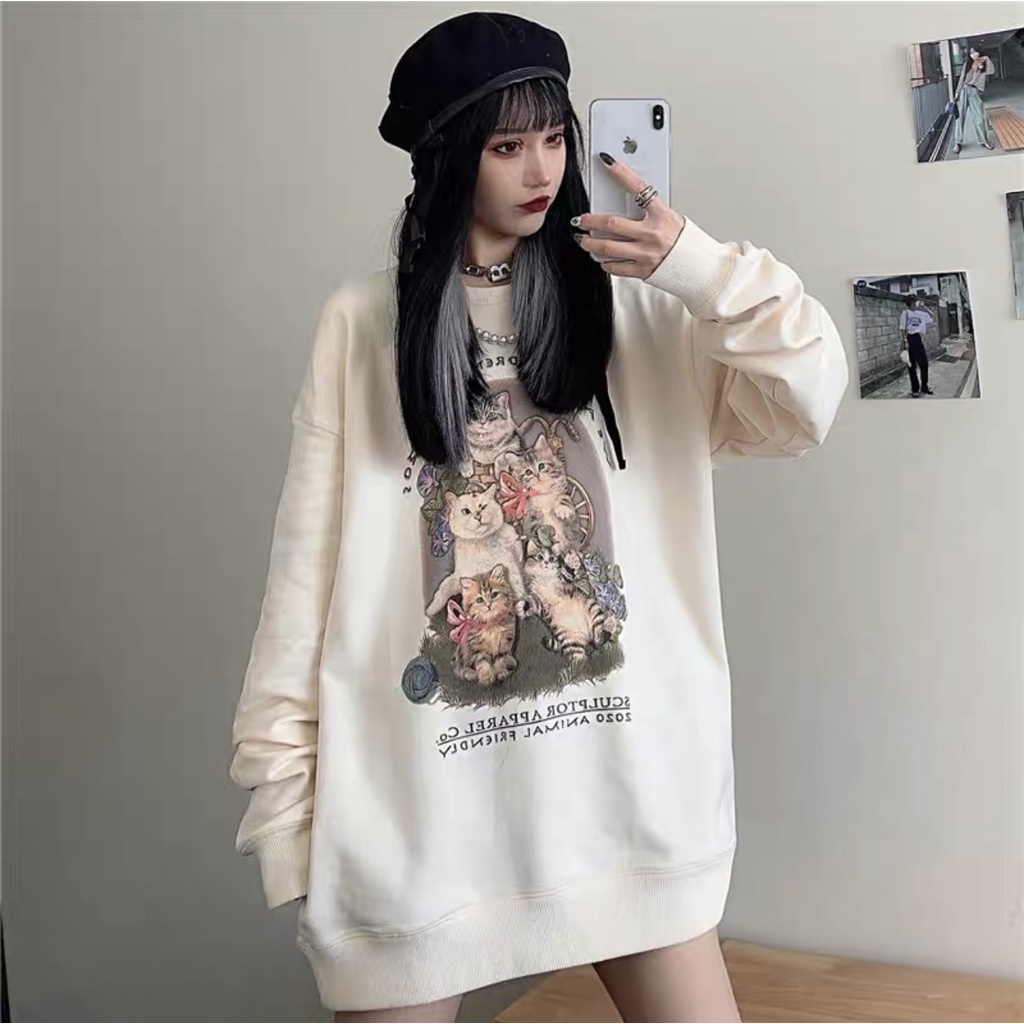 Áo thun,áo Phông nữ dài tay Miuzi 2021 DT015