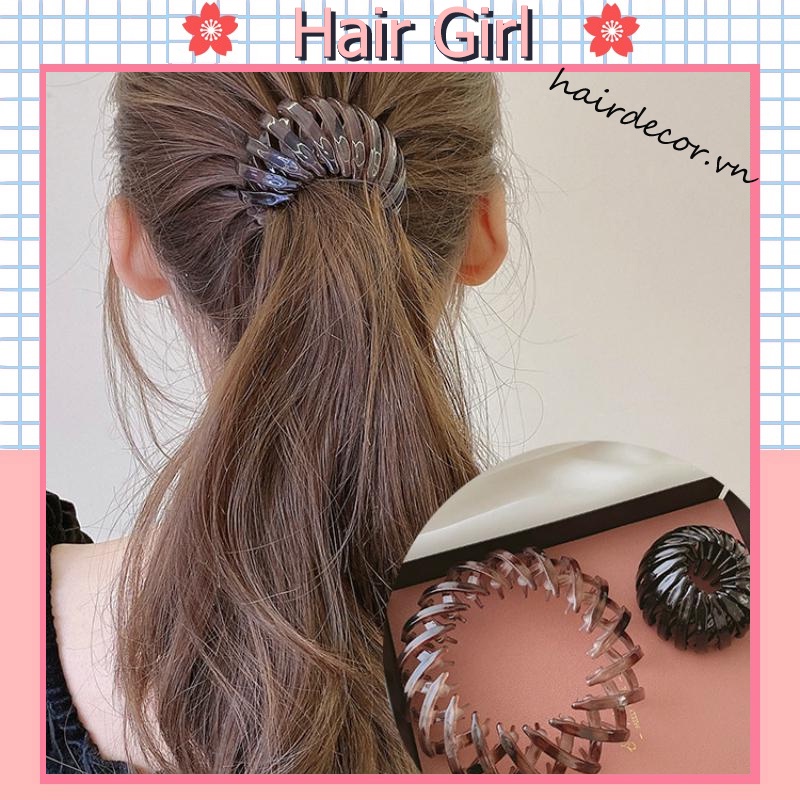 Dây Buộc Tóc Hình Tròn Đơn Giản Xinh Xắn Dễ Thương Cho Nữ
