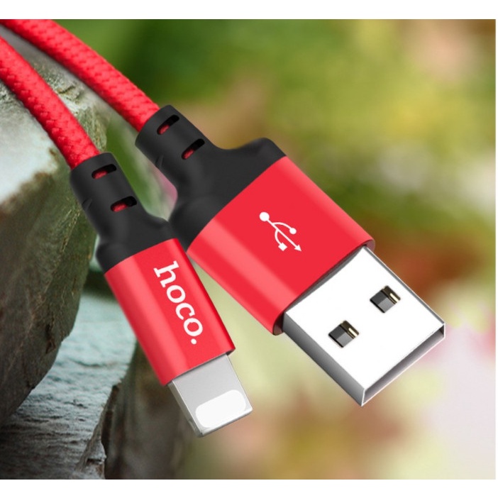Dây Sạc Hoco,Cáp Sạc Hoco Chân X14 Cho ĐT Pin Dự Phòng Tai Nghe Dài 1M 2M