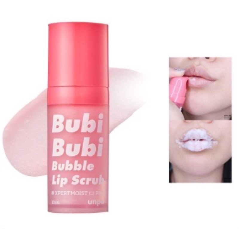 Tẩy tế bào chết Môi Bubi Bubi Lip Hàn Quốc dạng sủi