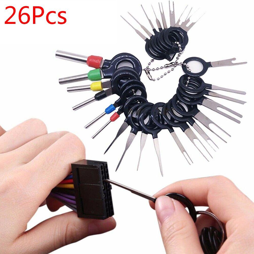 Bộ 26 Dụng Cụ Tháo Gỡ Dây Điện Cho Xe Hơi