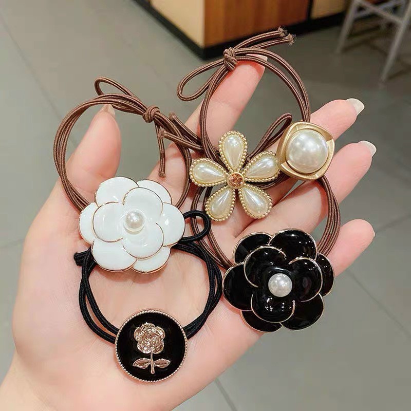 Set 20 Chun, Dây Buộc Tóc Túi Nhựa Trong Hàn Quốc Mix Nhiều Hình Xinh Xắn