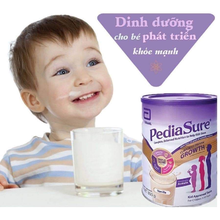 Sữa bột PediaSure Vanilla [NỘI ĐỊA] Úc 850g