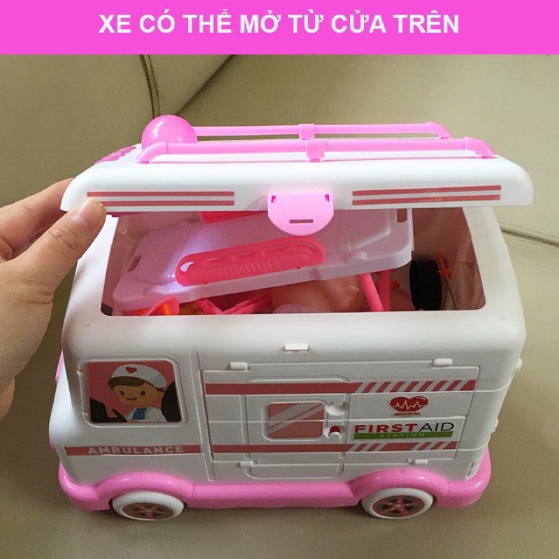 Đồ chơi bác sỹ xe cứu thương loại cao cấp