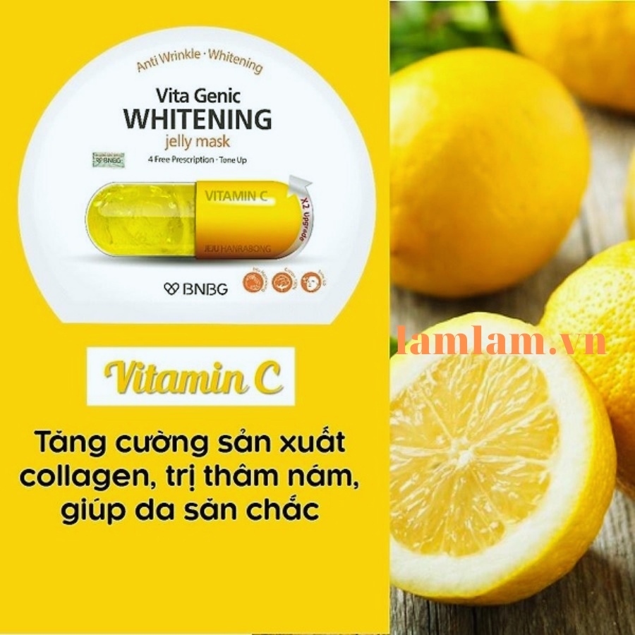 Mặt Nạ BNBG Vita Genic Whitening Jelly Mask