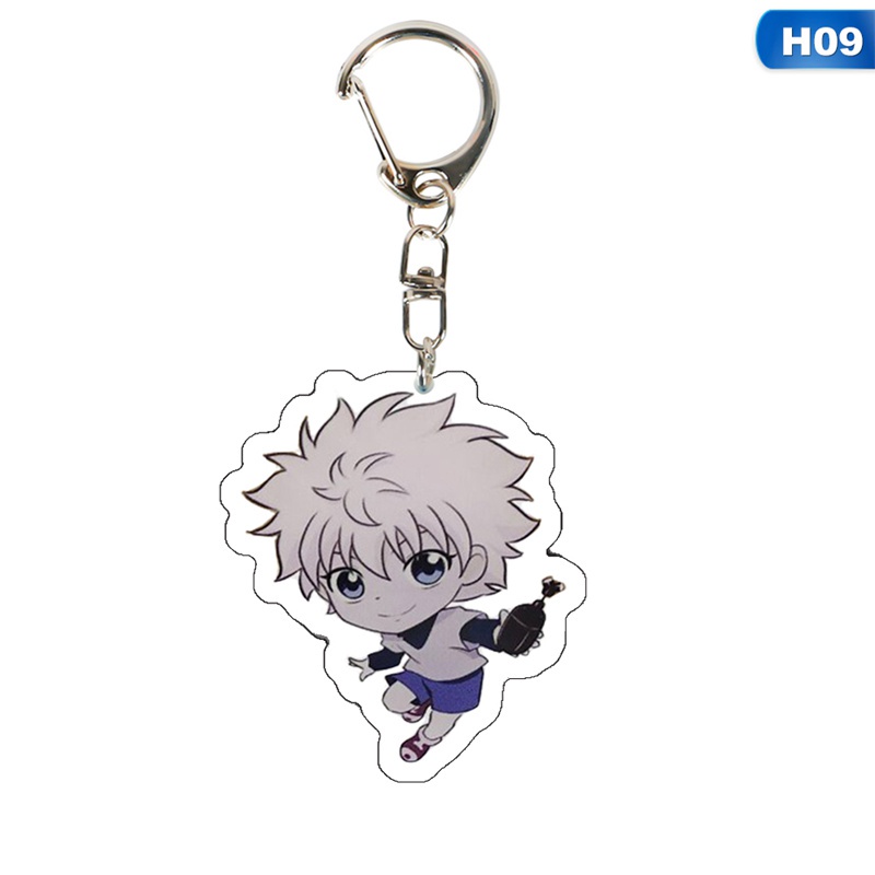 Móc khóa acrylic hình nhân vật anime hunter x hunter độc đáo