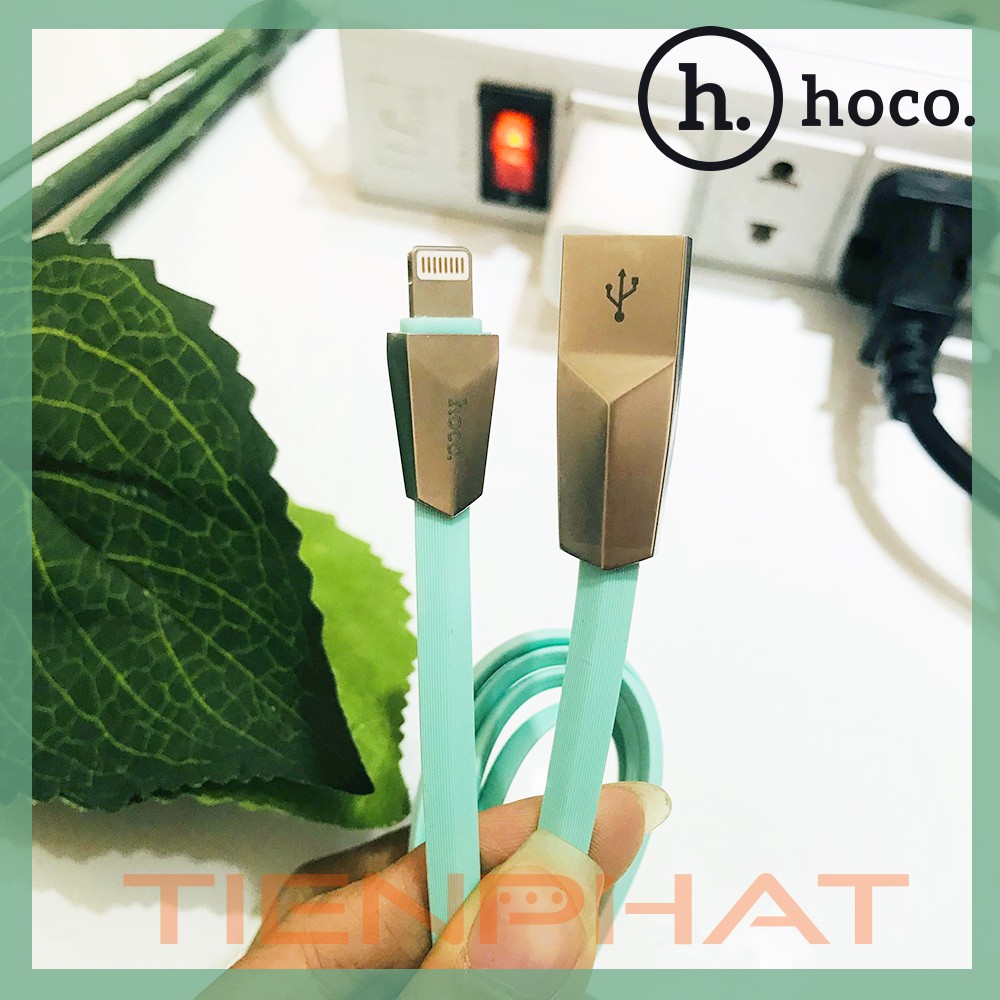 Cáp sạc lightning X4 Hoco 1.2m Cho IPhone/IPad - Chính Hãng Sạc Nhanh