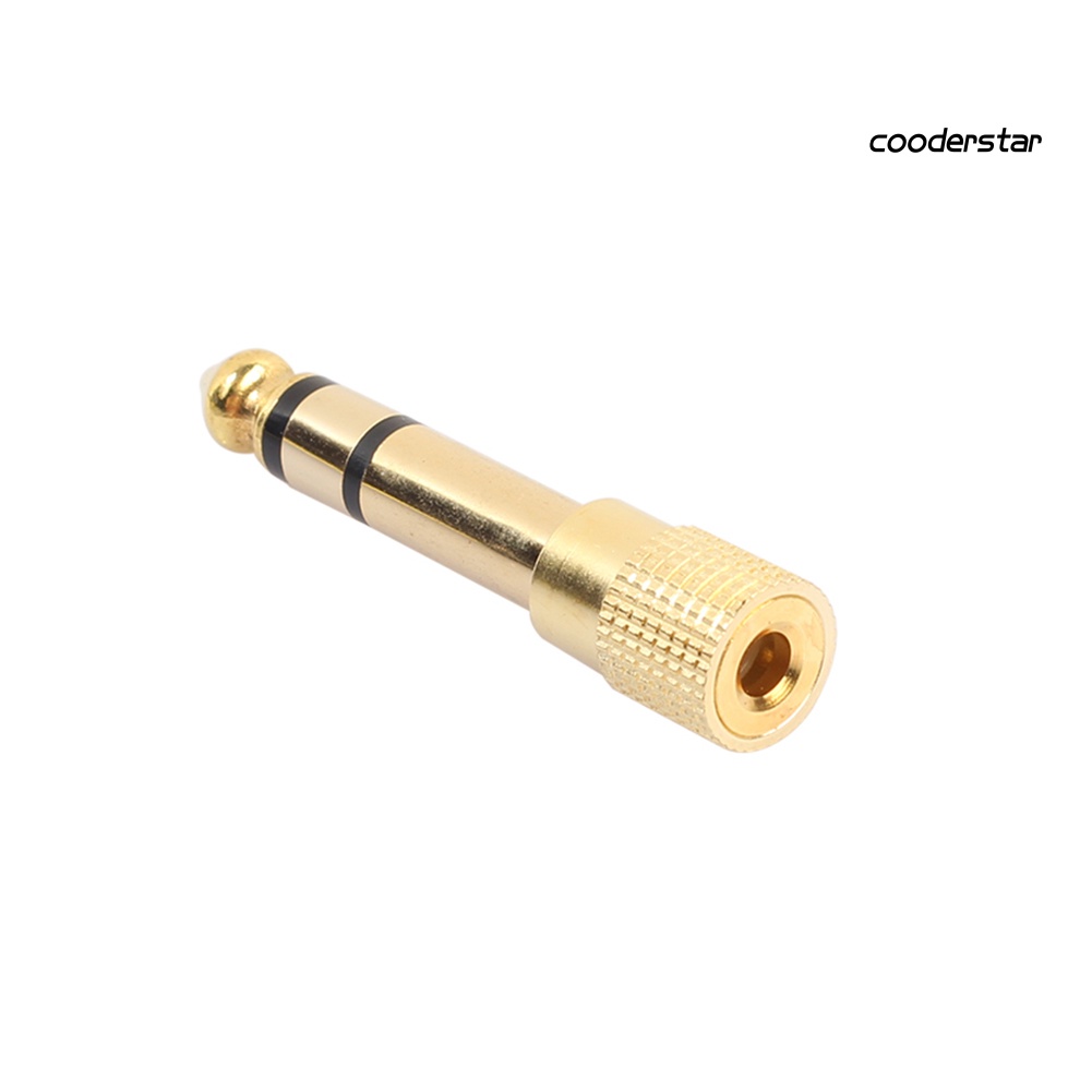 Đầu Chuyển Đổi Âm Thanh Từ Đầu Cắm 6.35 Sang Ổ Cắm 3.5