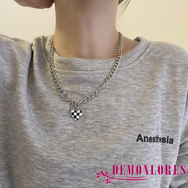 Vòng cổ mặt hình trái tim thời trang cho nữ