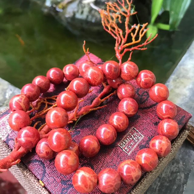 Vòng tay san hô đỏ 12ly