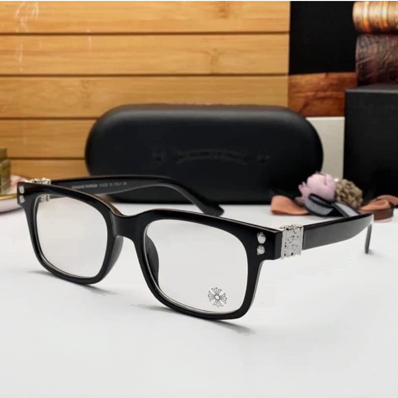 Gọng Kính cận nam nữ Chrome hearts mắt vuông màu sắc thời trang 2276 | BigBuy360 - bigbuy360.vn