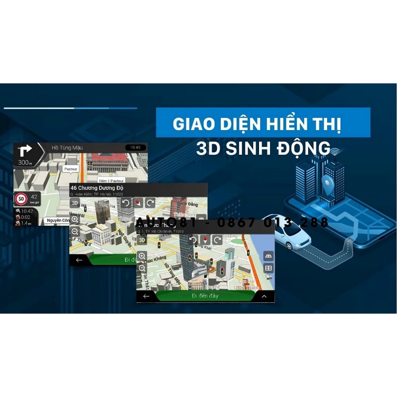 Vietmap S2 Phẩn mềm chỉ đường chuyên dụng cho ô tô