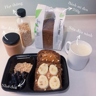 Bánh mỳ đen nguyên cám 10 lát