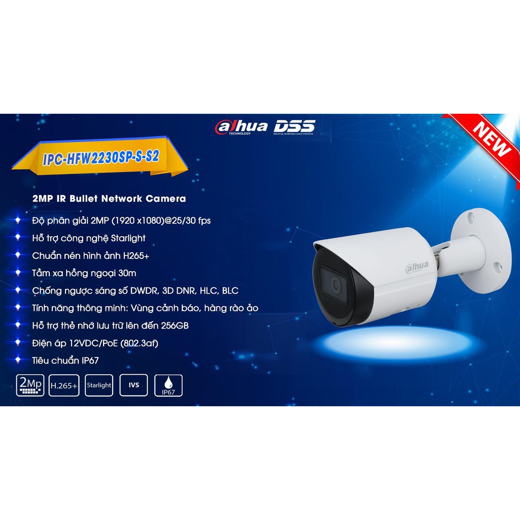 Camera HD Analog 4in1 2MP Full Color KBVISION KX-CF2203L - đập tan bóng tối
