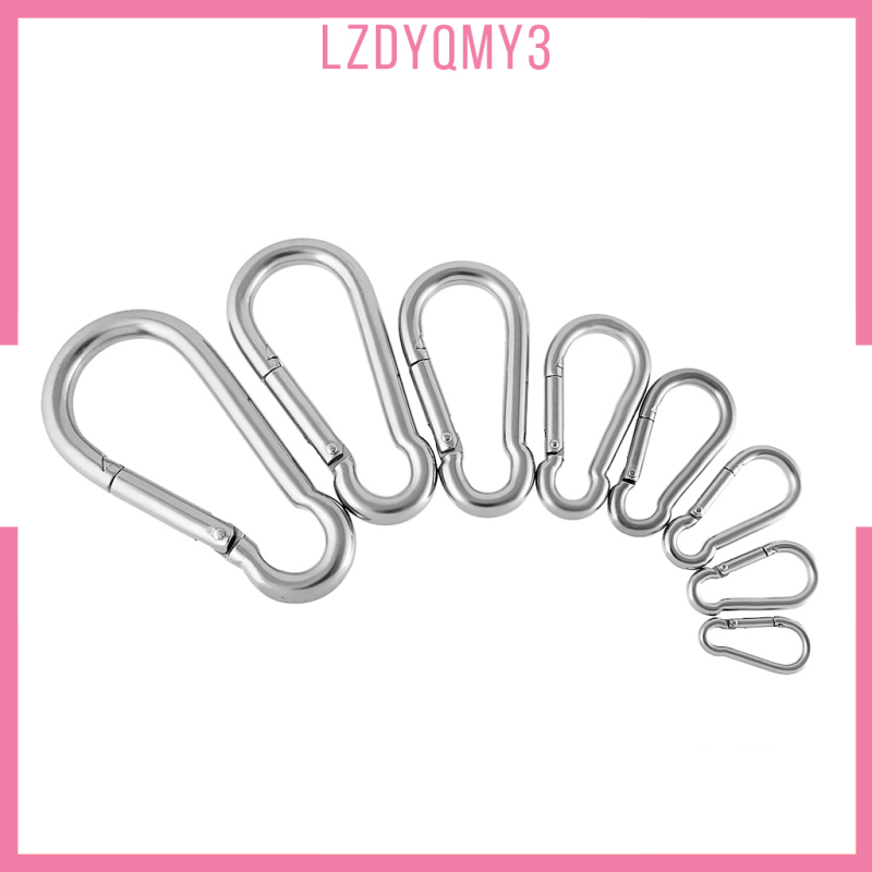 Babygarden 2 Móc Khóa Carabiner Inox 304 4cm