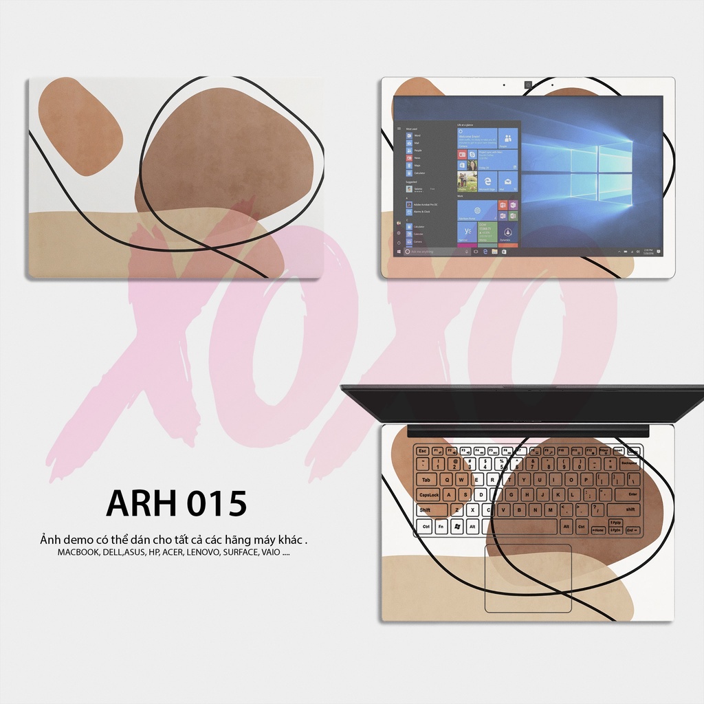 Miếng Dán Skin Laptop Mẫu Art - Decal Dán cho Dell, Hp, Asus, Lenovo, Acer, MSI, Surface,Vaio, Macbook