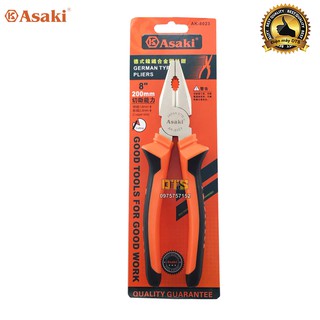 Kìm điện cách điện Asaki AK-8021 6inch