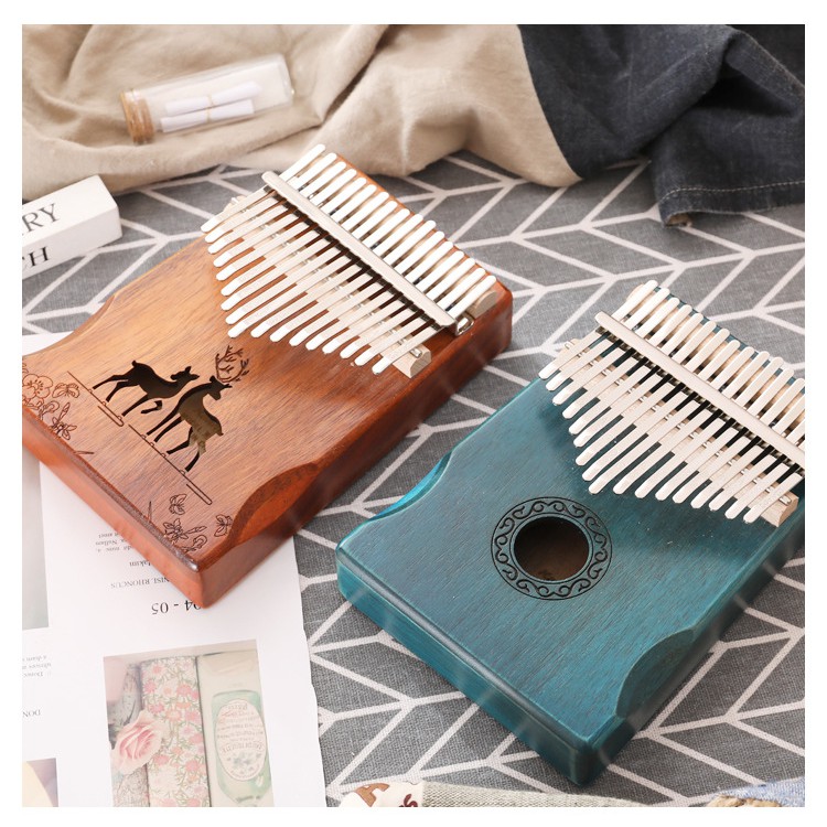 [BST SNK] Đàn kalimba 17 phím gỗ Gụ Mahogany SNK-250590